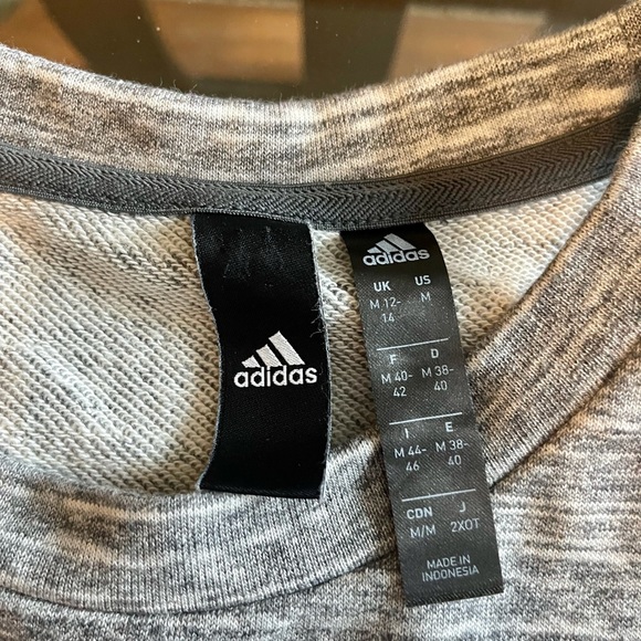 Medium three stripe Adidas top - Picture 3 of 4